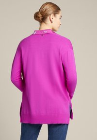 Elena Mirò APERTO DAVANTI - Cardigan - fucsia