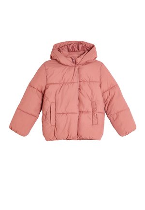HOODED PUFFER - Vinterjakker - pink
