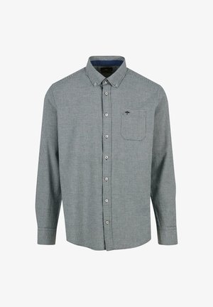 Fynch-Hatton, HOUNDSTOOTH CHECK - Košile - dark ivy