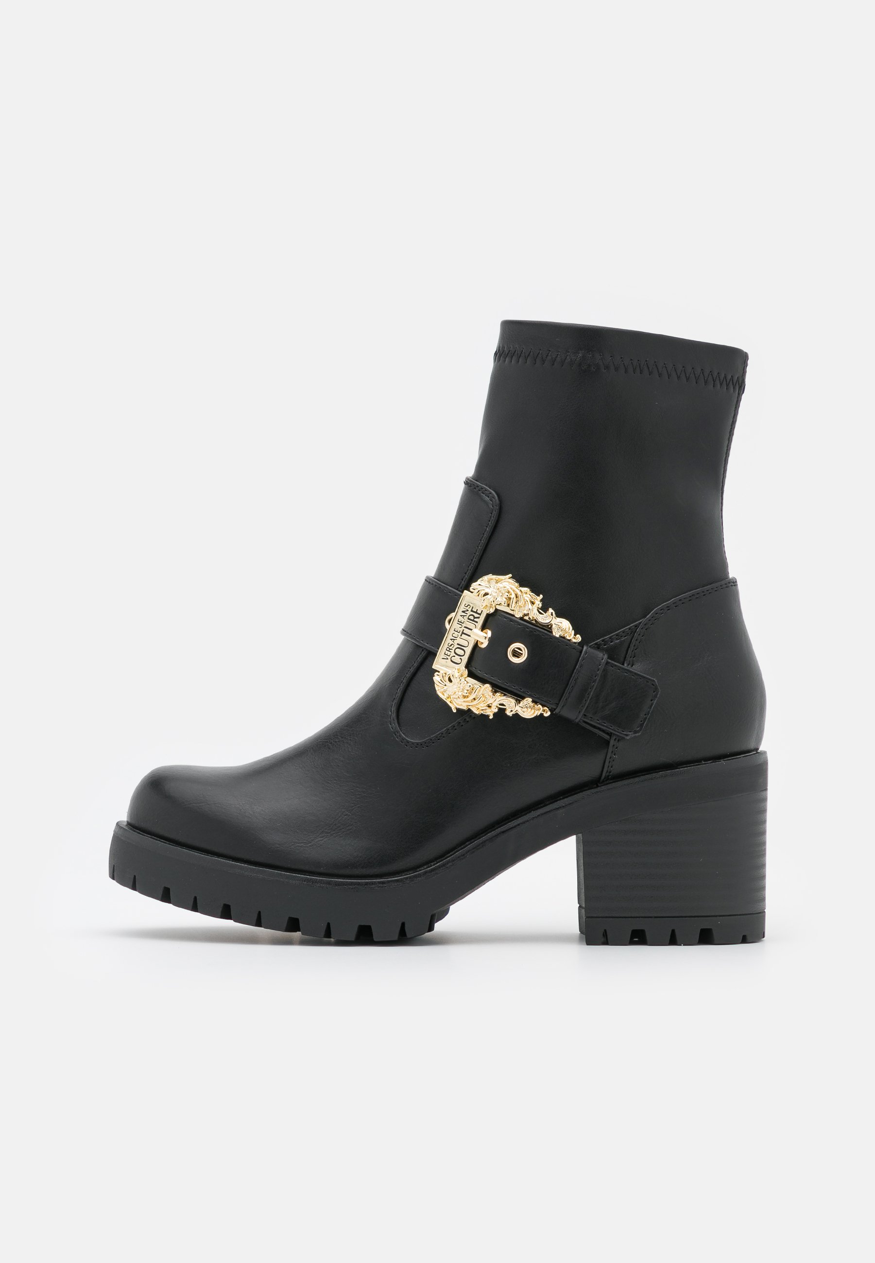 Versace Jeans Couture Bottines à plateau - nero/noir - ZALANDO.FR