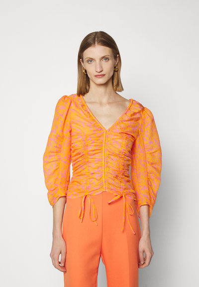 Rodebjer T-shirt à manches longues - orange haze