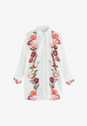 COVER-UP - Accesoriu plajă - white/green