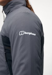 Berghaus GUIDE HYBRID - Μπουφάν εξωτερικού χώρου - grey/jet black