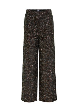 VILA Pantalones - schwarz