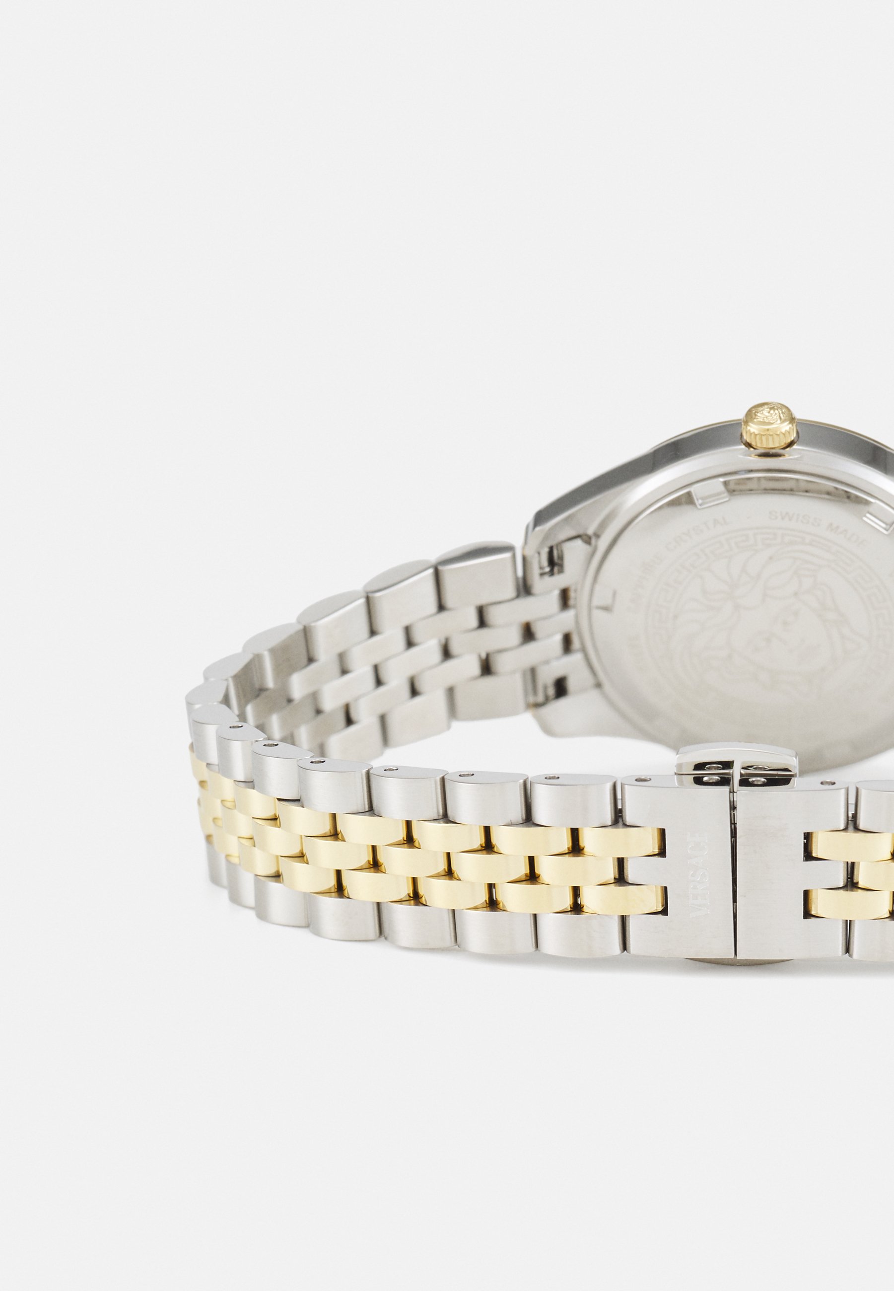 Versace GRECA TIME LADY - Watch - gold-coloured/silver