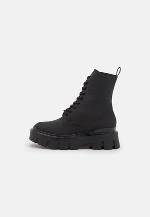 Tamaris Platform ankle boots - black