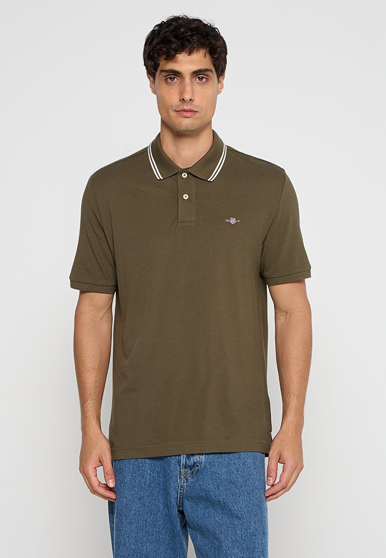 Gant Poloshirt groen Gant Poloshirt groen