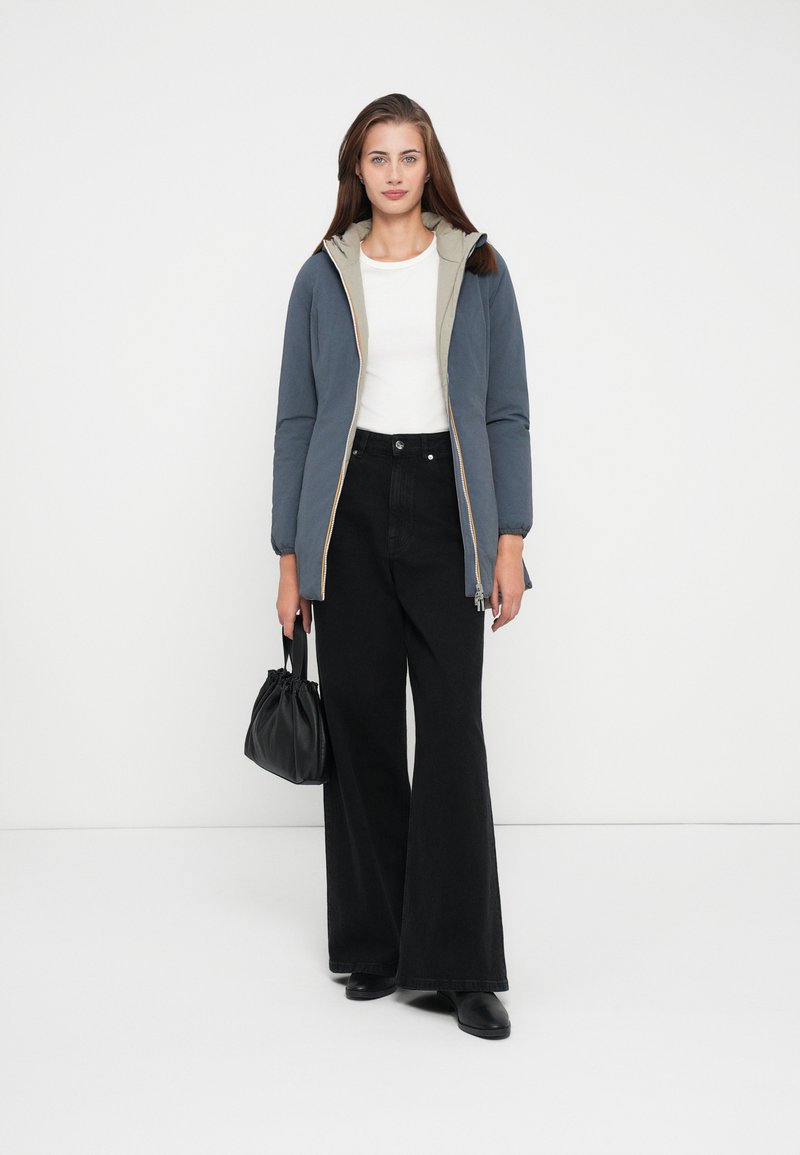 Veste D'hiver K-Way Denise St Warm Double Pour Femme - Synthétique Noir - Taille L - Modèle K6128UW