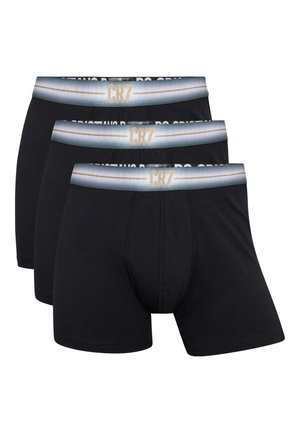 3 PACK  - Shorty - metallic black