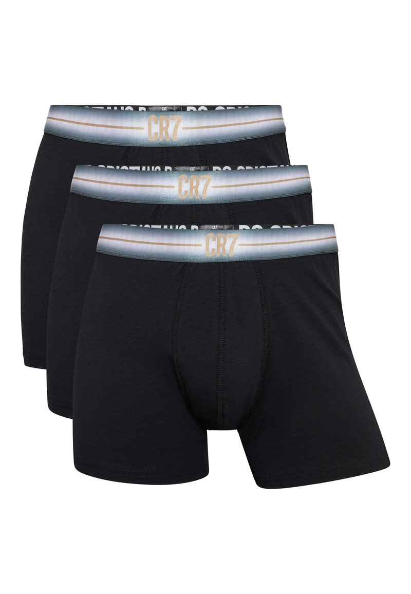 Cristiano Ronaldo CR7 - 3 PACK  - Trunks - metallic black, Enlarge