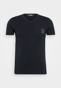 SHORT SLEEVES V NECK TOPEKA NEW LOGO - Caraco - schwarz