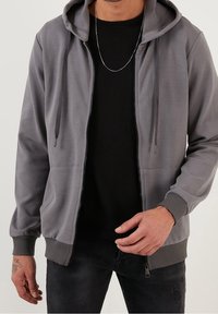 Buratti Felpa con zip - anthracite