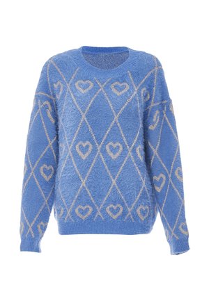 Pulover - denim blau
