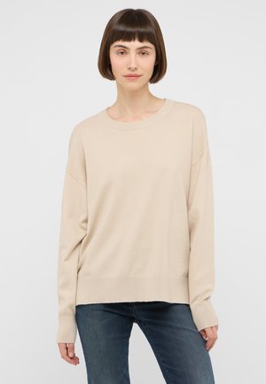 Mustang, STYLE MARIANNA - Strickpullover - oyster gray
