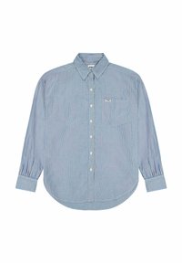 Wrangler LONG SLEEVE COOL - RELAXED FIT - Camicia - dusty blue
