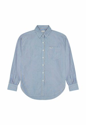 Wrangler LONG SLEEVE COOL - RELAXED FIT - Blusa - dusty blue