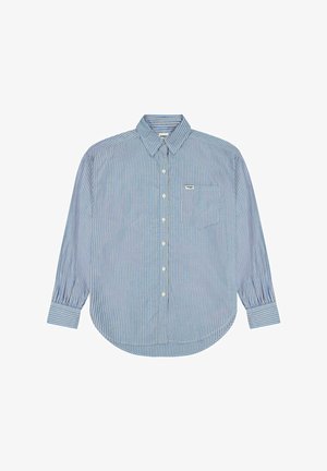 Wrangler LONG SLEEVE COOL - RELAXED FIT - Blusa - dusty blue