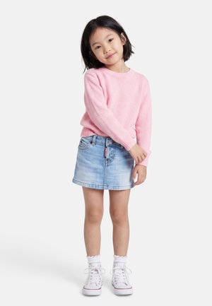 POCKET - Fustă denim - blue denim