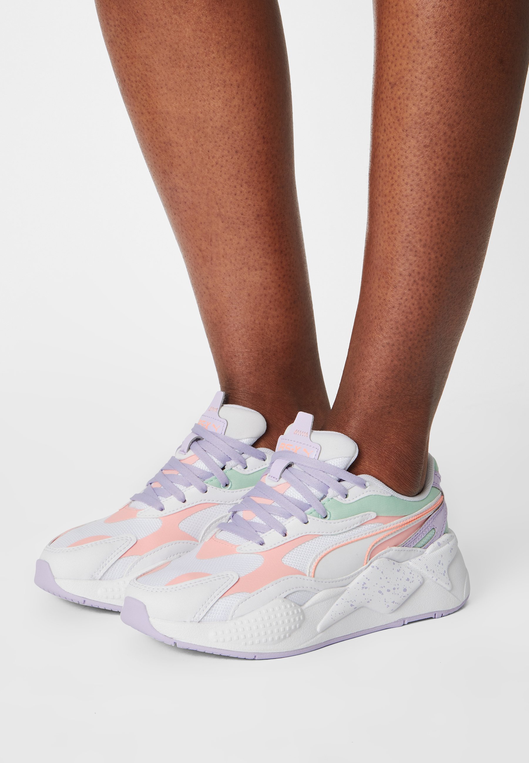 puma peach trainers