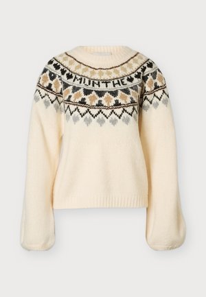 MUNTHE, VAFFIE - Pullover - mix creme