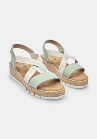 Bata Sandales à plateforme - verde