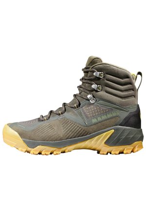 SAPUEN HIGH GTX WOMEN - Hikingsko - dark tin amber green