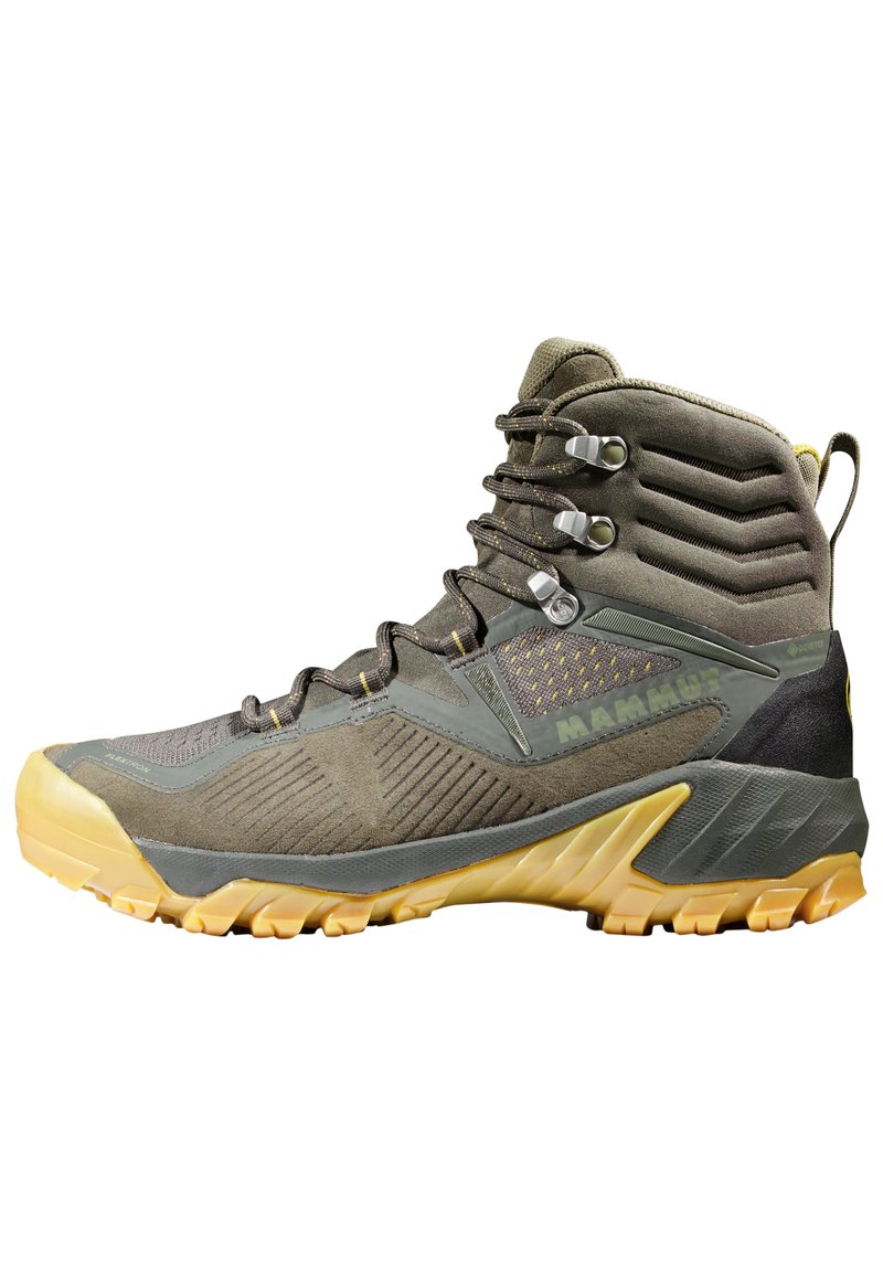 Mammut - SAPUEN HIGH GTX WOMEN - Fjellsko - dark tin amber green, Forstørre