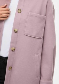 VILA VIKIMMI JACKET - Bluza z gumbi - toadstool