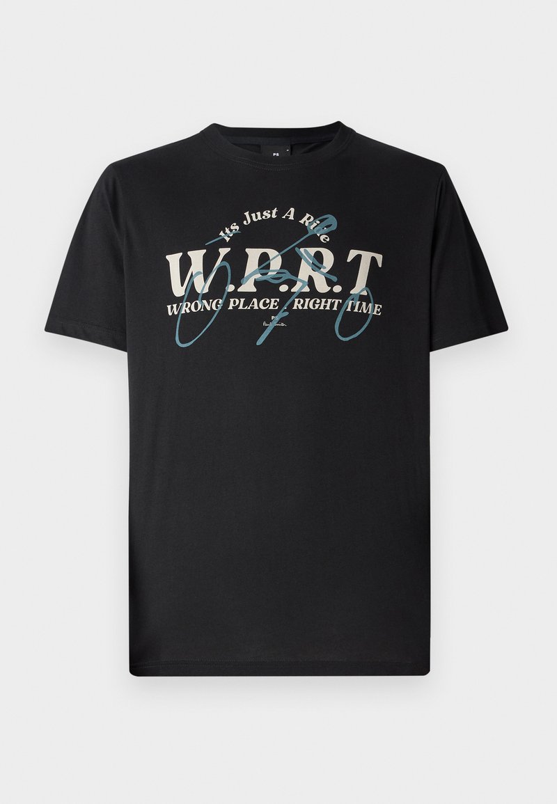 PS Paul Smith T-shirt print zwart