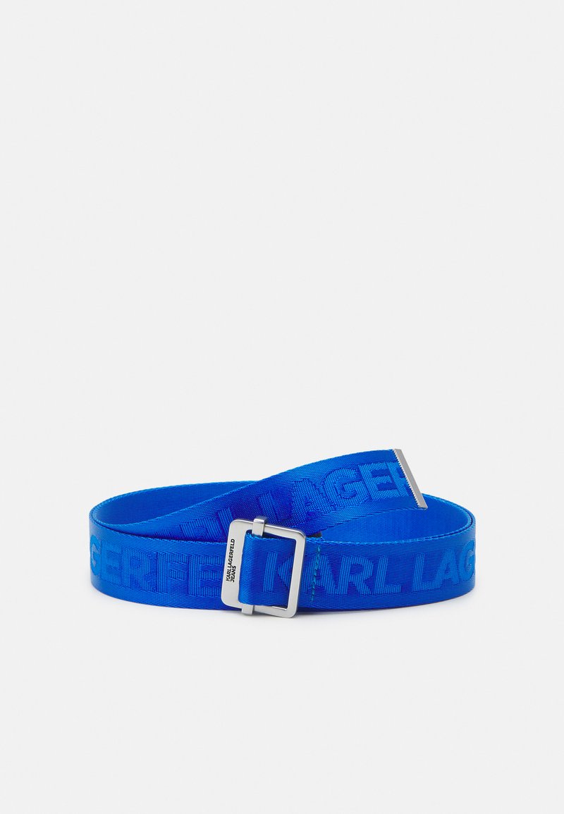 Karl Lagerfeld Jeans WEBBING BELT Belt blue/blue Zalando.co.uk