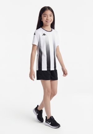 Kappa BUGO UNISEX - Sportfelső - white/black