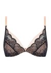MIDNIGHT FLOWERS BRA - Sutiã triangular - black