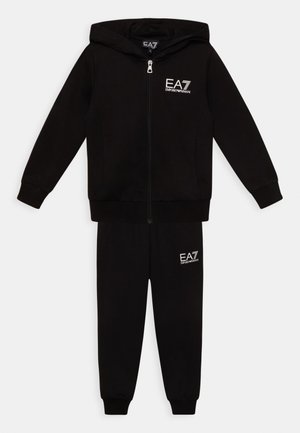 EA7 Emporio Armani TUTA SPORTIVA UNISEX SET - Træningsjakke - nero