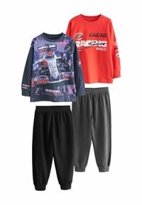 Unselected, red black