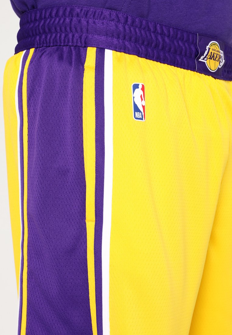 Ultra Game NBA Los Angeles Lakers Short en tissu éponge pour homme, gris chiné, taille XL