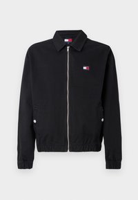 Tommy Jeans ESSENTIAL FLAG JACKET - Bombejakke - black