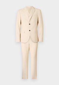 Isaac Dewhirst NOTCH SUIT NEW COAT SLIM - Κοστούμι - light sand