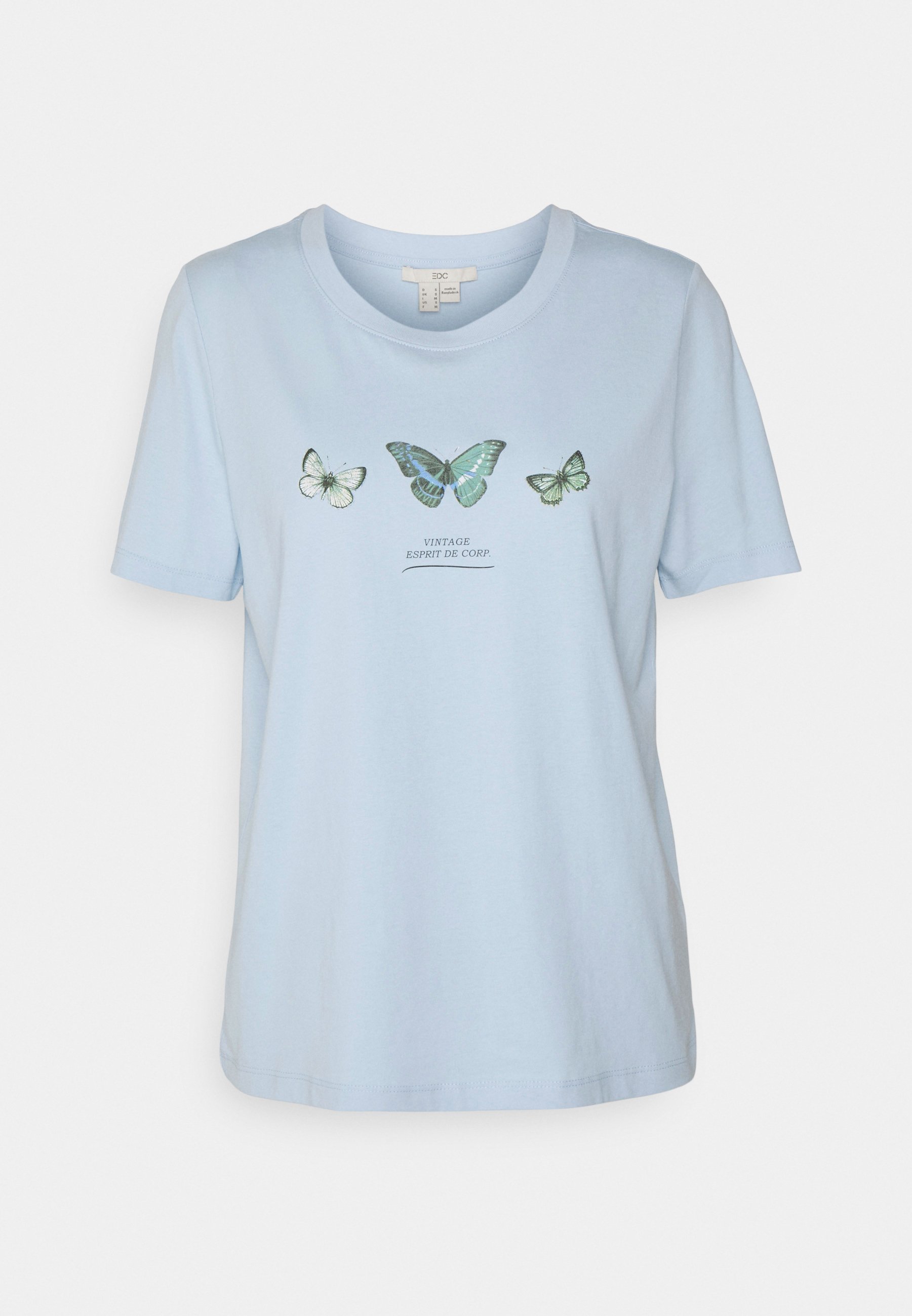 edc by Esprit TEE - T-shirt print - light blue/blauw - Zalando.nl
