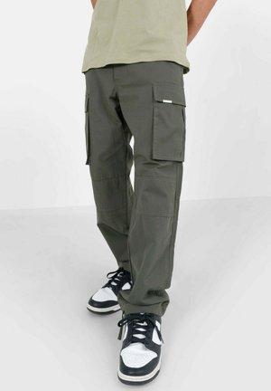 TACTICAL - Cargo trousers - green