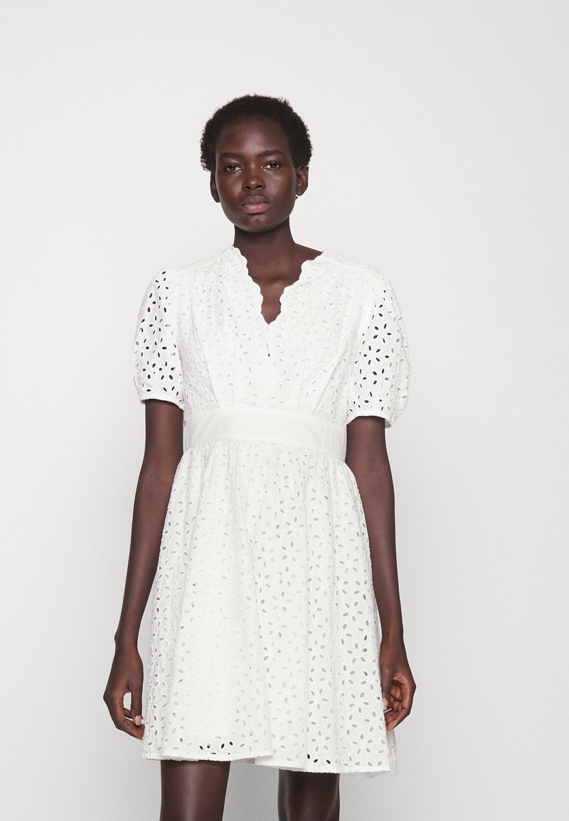 Vestito In Maglia Lungo Donna Cotone Riciclato Camilla Bianco - Rifò - Foto 8