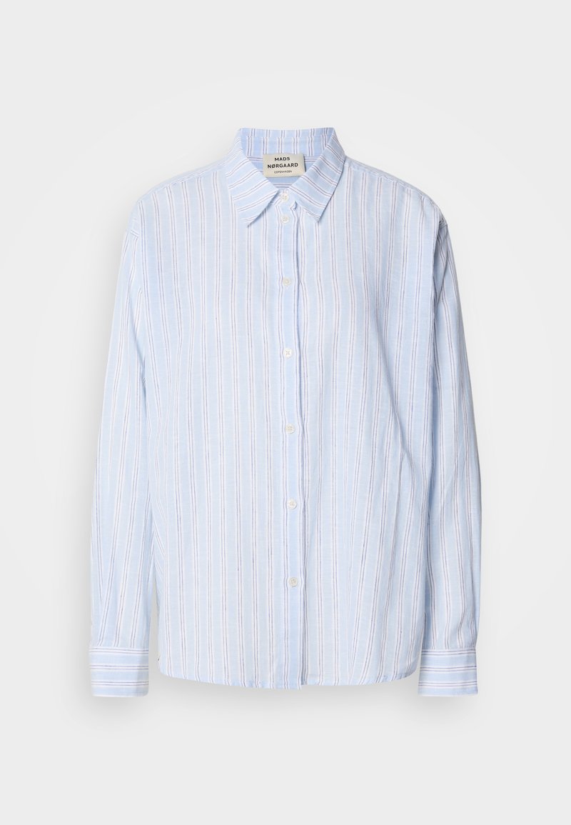Mads Nørgaard Overhemdblouse lichtblauw