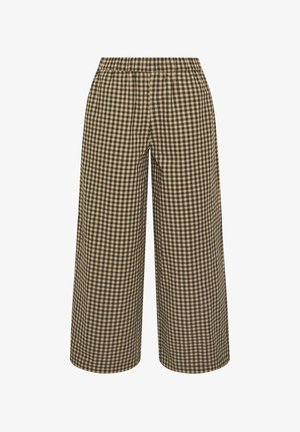 Pixie Girl, PETITE WIDE LEG TROUSERS - Stoffhose - brown