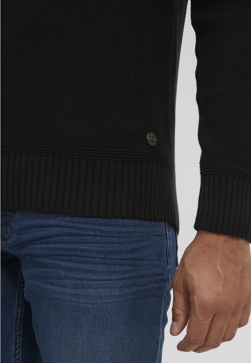 Herren Strickjacken | Blend BHTHORAN Strickpullover black/schwarz - TU44497 Herren Strickjacken | Blend BHTHORAN Strickpullover black/schwarz - TU44497