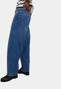 Marks & Spencer BARREL niebieski melanż