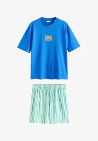 Niet geselecteerd, blue green