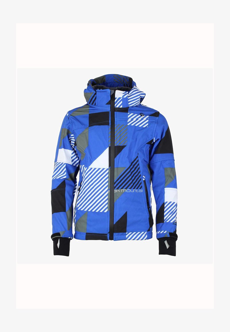 Peak Mountain Veste softshell - bleu gris