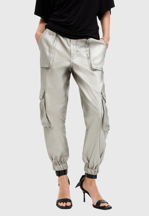 AllSaints FREDA - Reisitaskuhousut - light grey