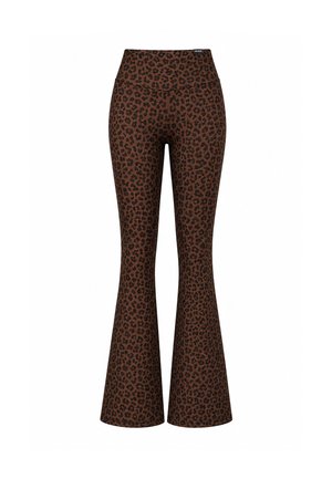 Smilodox, LEO SCHLAGLEGGINGS LITHARA - Leggings - braun leo