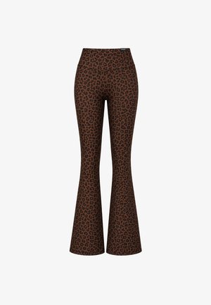 Smilodox, LEO SCHLAGLEGGINGS LITHARA - Leggings - braun leo