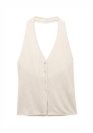 HALTER - KNITTED  - Felső - beige